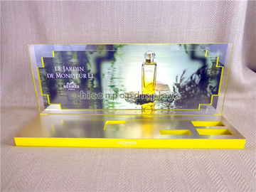 China Visual Merchandising Acrylic Perfume Display Stand Countertop For Cosmetics Shop supplier