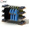 Flooring Gondola Retail Display Shelving Metal 4 - Way Hanging Apparel Display Rack supplier