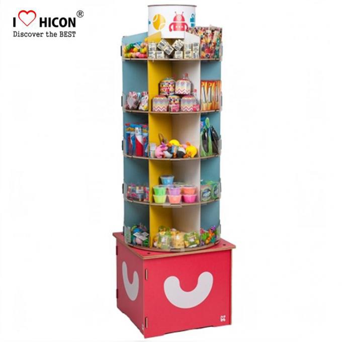 Inspire Kids Floor Standing Spinner Display Rack POP Toy Store Display Stand