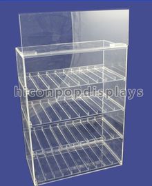 China Tobacco Custom Acrylic Display Case Transparent Waterproof OEM Service supplier