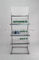 Freestanding Powdered Silver Water Bottle Display Stand In 3 Tier For Purified Water supplier